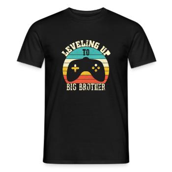 Steigen Sie auf Big Brother auf - Männer T-Shirt - Schwarz - Vorne - AI Model Male 178 light (178cm)