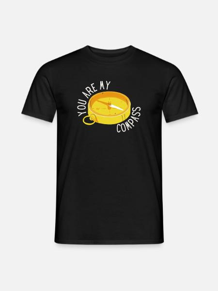 lover, declaration of love - Men's T-Shirt - black