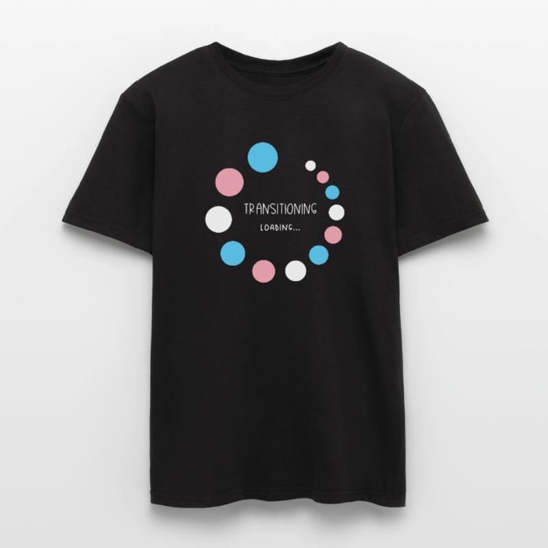 Pride Month - Transitioning... Loading Men's T-Shirt