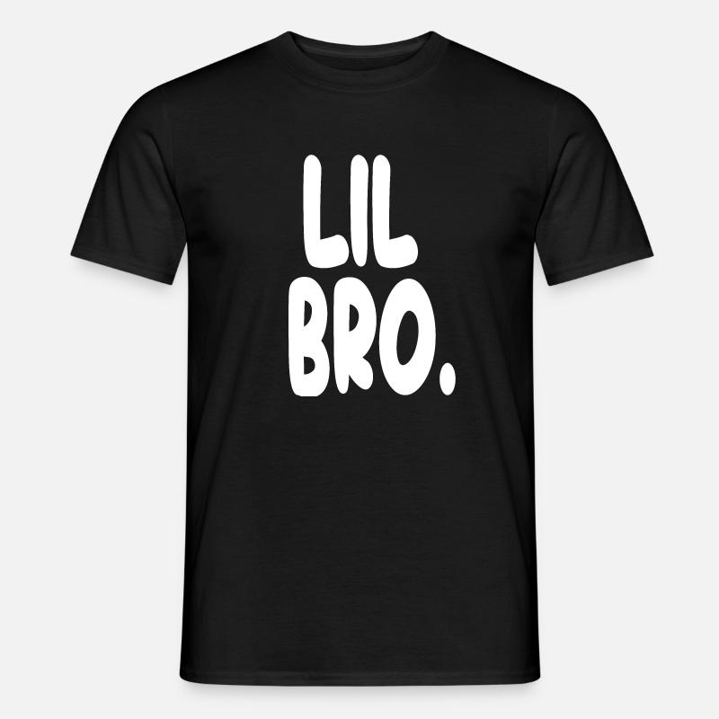 Lil Bro Statement Tee - Men's T-shirt - black