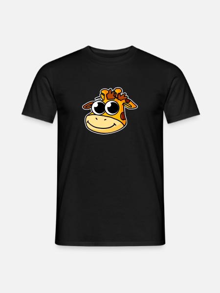 Giraffe - Men's T-Shirt - black