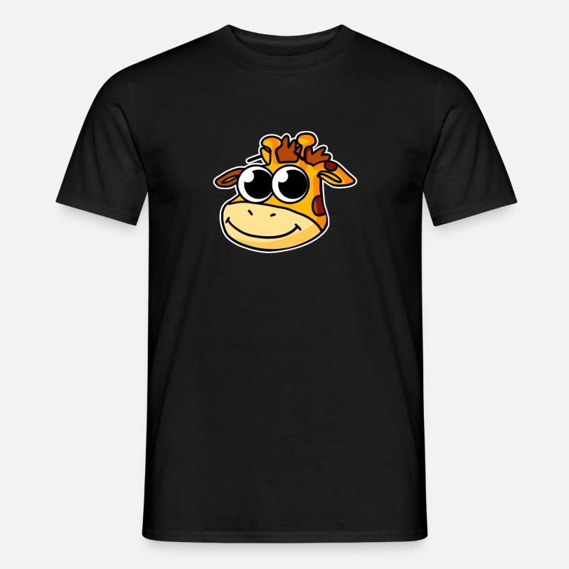 Giraffe - Men’s T-shirt - black