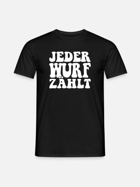 Boule Spruch Kugeln für Bouler Boccia Spiel - Männer T-Shirt - Schwarz