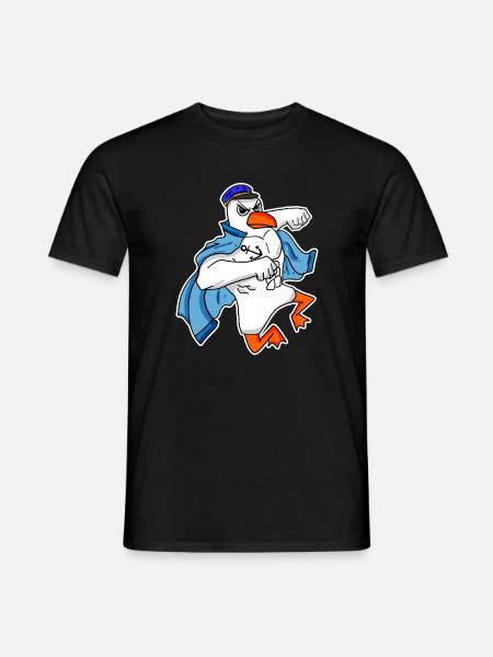 Seagull Captain Faust - Men's T-Shirt - black