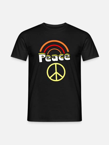 70s Pattern - Men's T-Shirt - black