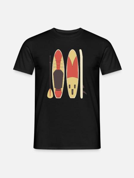 Standup Paddleboarding - Men's T-Shirt - black