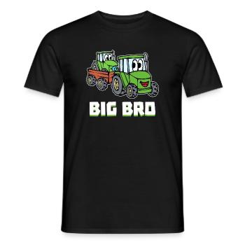 Trecker Ackerbau Landmaschinen Traktor Statement - Männer T-Shirt - Schwarz - Vorne - AI Model Male 178 light (178cm)