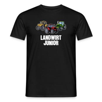 Kraftfahrzeug Jungbauer Traktor Statement Bauer - Männer T-Shirt - Schwarz - Vorne - AI Model Male 178 light (178cm)