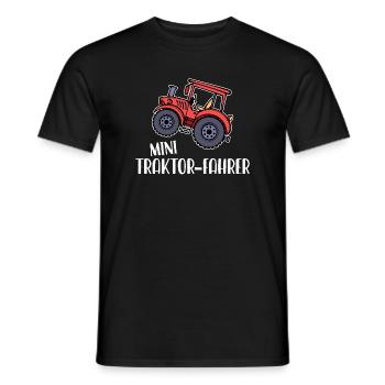 Trecker Statement Traktor Jungbauer Landwirtschaft - Männer T-Shirt - Schwarz - Vorne - AI Model Male 178 light (178cm)