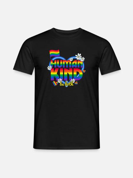 LGBT, gay, lesbian, pride - Men's T-Shirt - black