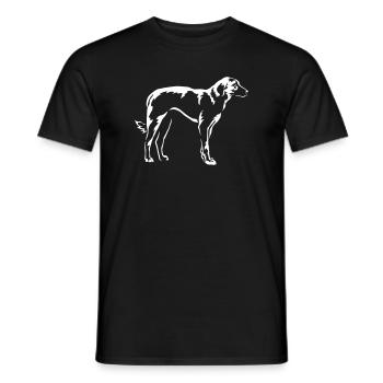 Kangal « Édition Noire » - T-shirt homme - noir - Devant - AI Model Male 178 light (178cm)