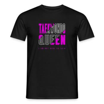 Reine du taekwondo - T-shirt homme - noir - Devant - AI Model Male 178 light (178cm)