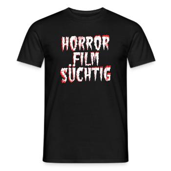 Kino Streaming Theater Movies Statement Filmabend - Männer T-Shirt - Schwarz - Vorne - AI Model Male 178 light (178cm)