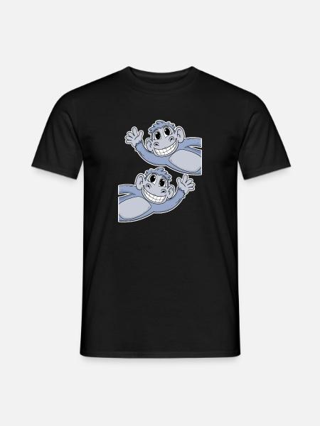 Monkey Monkey - Men's T-Shirt - black