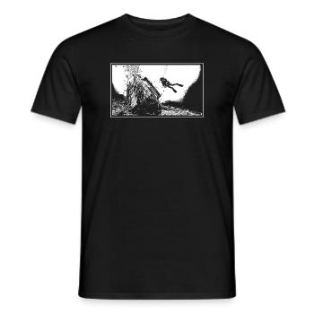 The wreck - Men's T-Shirt - black - Front - AI Model Male 178 light (178cm)