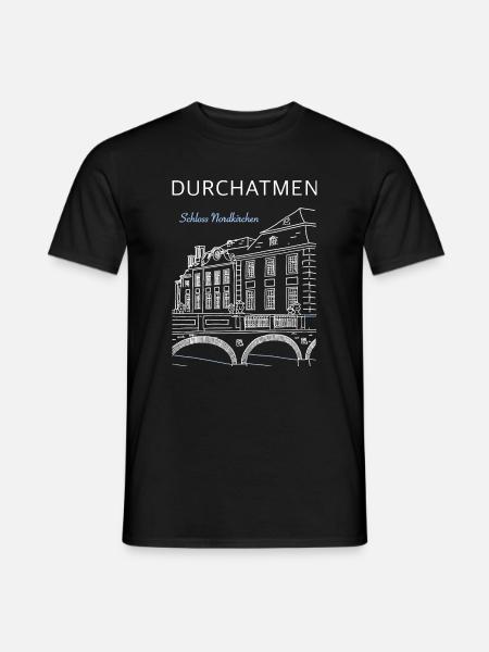 Schloss Nordkirchen, Durchatmen - Männer T-Shirt - Schwarz