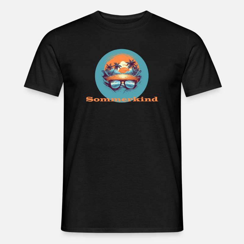 Simmerkind - Männer T-Shirt - Schwarz