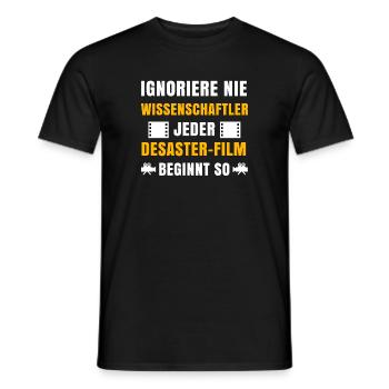 Kinoabend Theater Streaming Movies Statement Filme - Männer T-Shirt - Schwarz - Vorne - AI Model Male 178 light (178cm)