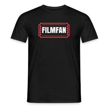 Film Schauen Theater Movies Statement Filmabend - Männer T-Shirt - Schwarz - Vorne - AI Model Male 178 light (178cm)