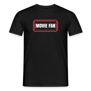 Cinéma Cinéma Streaming Films Soirée Cinéma Déclaration - T-shirt homme - noir - Devant - AI Model Male 178 light (178cm)