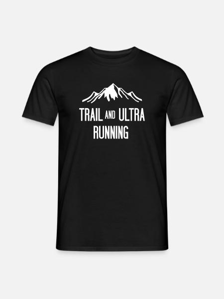 Trail et Ultra Running - T-shirt homme - noir