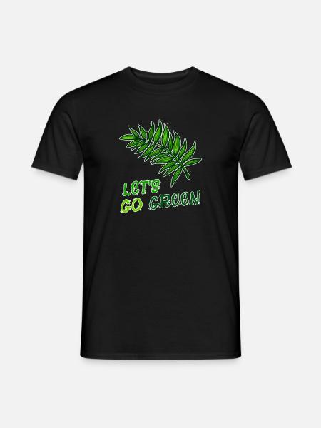 Umweltschützer Mutter Erde Natur Statement Umwelt - Männer T-Shirt - Schwarz