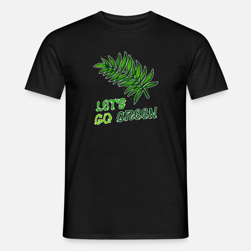 Umweltschützer Mutter Erde Natur Statement Umwelt - Männer T-Shirt - Schwarz