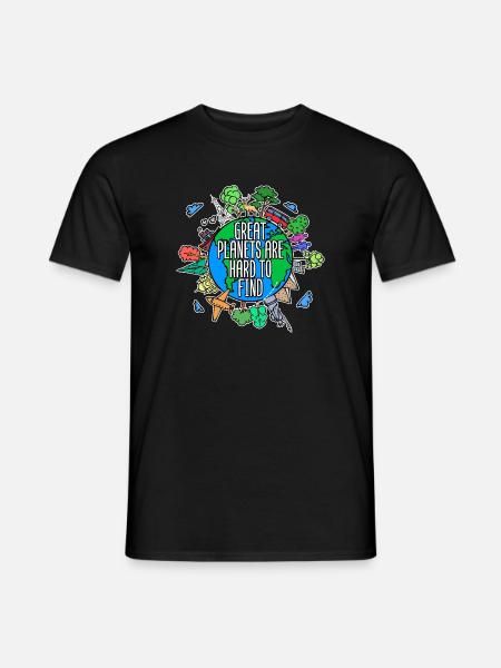 Umwelt Mutter Erde Umweltschutz Baum Naturschutz - Männer T-Shirt - Schwarz