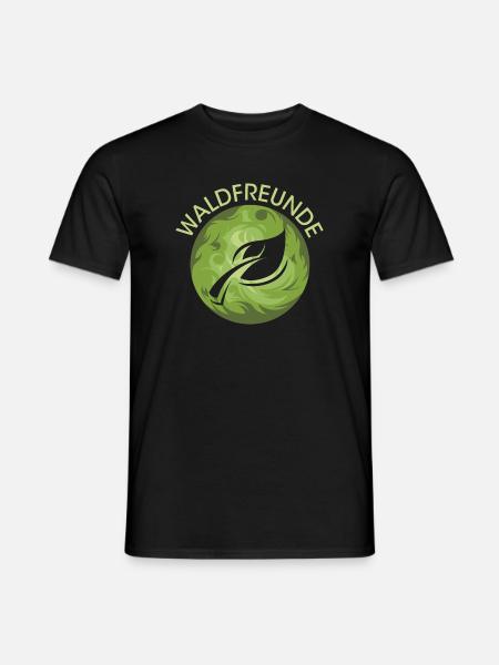 Forest Friends Leaf Nature Nature Nature Forest Protection - Men's T-Shirt - black