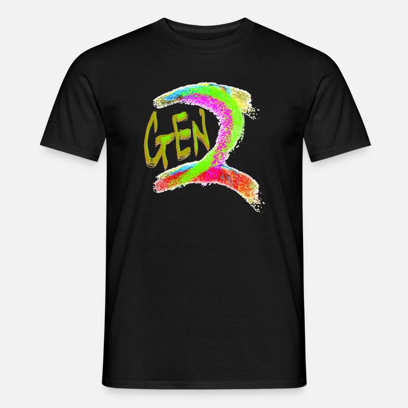 Generation Z - Männer T-Shirt - Schwarz