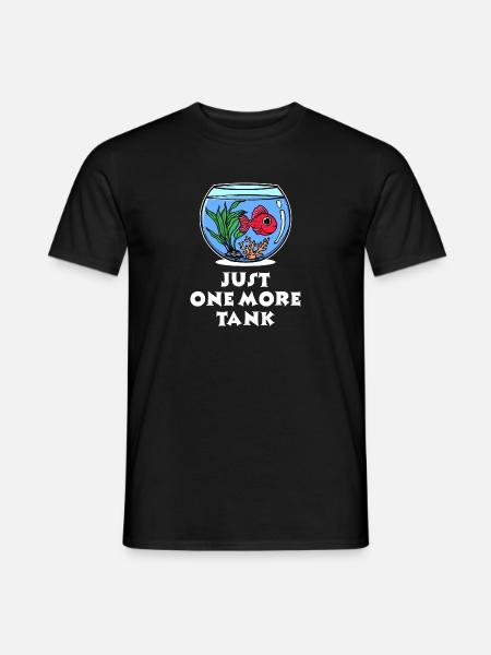 Kugelfisch Aquarium Statement Haustiere Heimtier - Männer T-Shirt - Schwarz