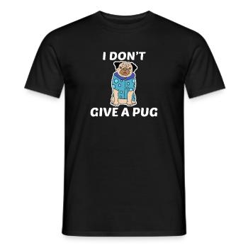 Dog Statement Pets Cuddly Pet Pet - Men's T-Shirt - black - Front - AI Model Male 178 light (178cm)