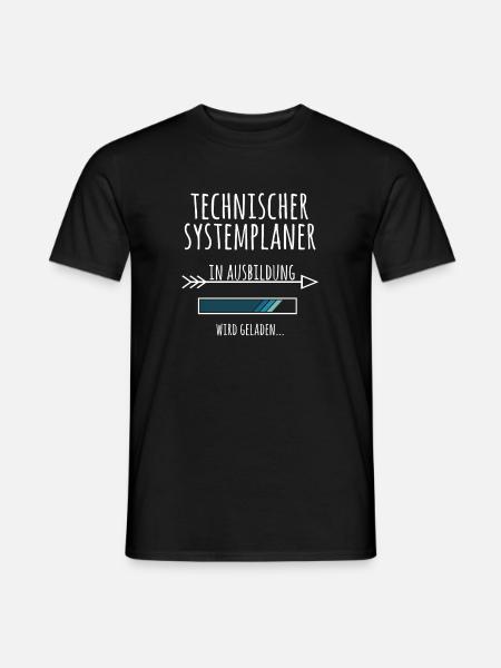 Technischer Systemplaner Ausbildung Beruf Geschenk - Männer T-Shirt - Schwarz