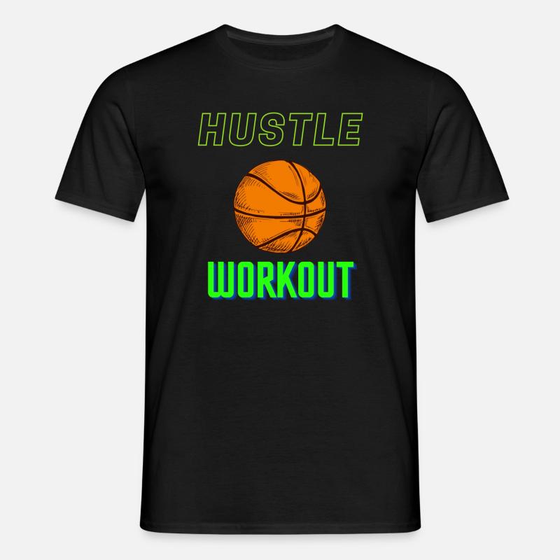 Workout - Männer T-Shirt - Schwarz