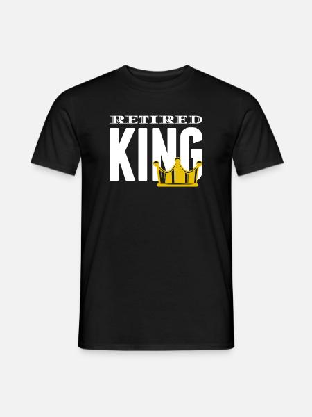 Déclaration de retraite Retraite Retraite - T-shirt homme - noir