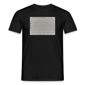 Alterliche Farbenwahrnehmung - Männer T-Shirt - Schwarz - Vorne - AI Model Male 178 light (178cm)