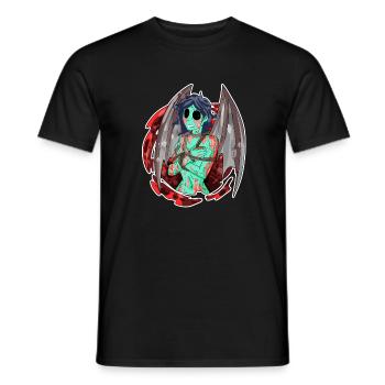 Zombie Wife - Men's T-Shirt - black - Front - AI Model Male 178 light (178cm)
