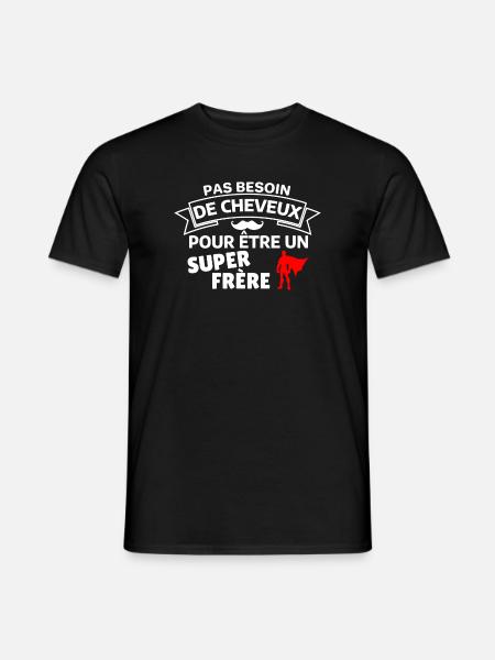 Humour Capes et Fraternité - T-shirt homme - noir