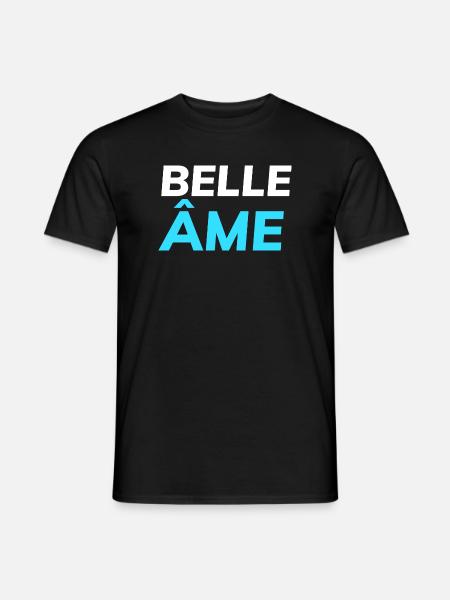 belle âme - T-shirt homme - noir