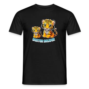Bester Bruder - Männer T-Shirt - Schwarz - Vorne - AI Model Male 178 light (178cm)