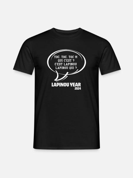Happy New Year, 2024 - Men's T-Shirt - black