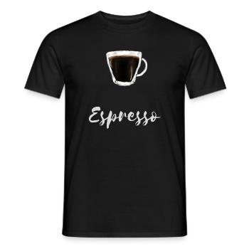 Chemise Barista Café Espresso Lover - T-shirt homme - noir - Devant - AI Model Male 178 light (178cm)