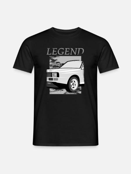 Rally Sport Quattro S1 E1 - Männer T-Shirt - Schwarz