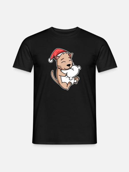 Cat - Men's T-Shirt - black