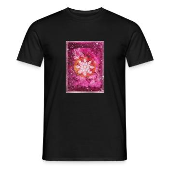 Winterzauberkraft - Sonja Ariel von Staden - Männer T-Shirt - Schwarz - Vorne - AI Model Male 178 light (178cm)