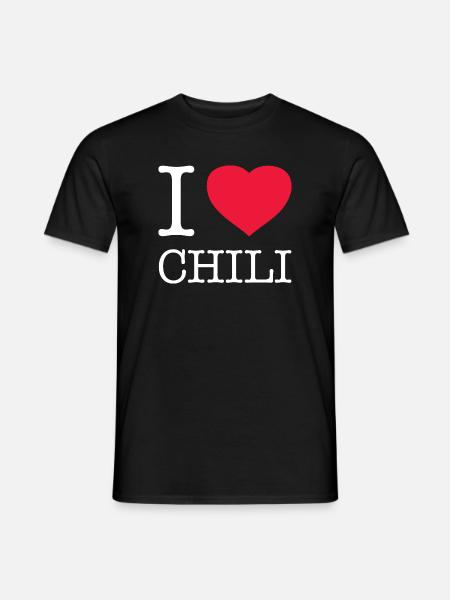 J’ADORE LE CHILI - T-shirt homme - noir