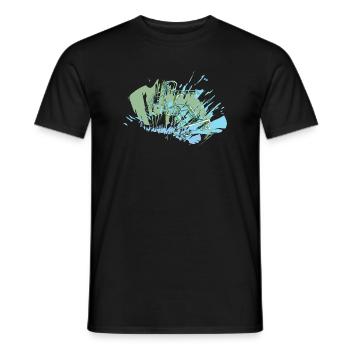 Skater - Männer T-Shirt - Schwarz - Vorne - AI Model Male 178 light (178cm)