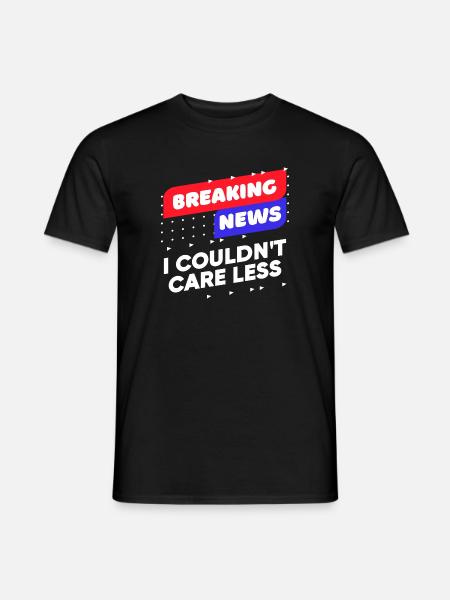 Joka tapauksessa, siisti sanoa, en välitä asenteesta, rentoudu - Mænd T-shirt - sort