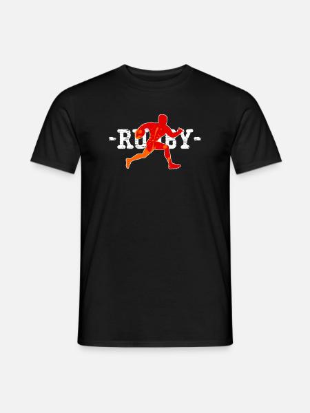 Rugby Player Gift - Men's T-Shirt - black
