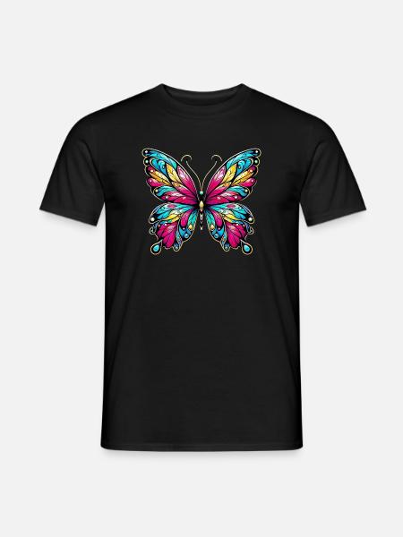 Papillon - T-shirt homme - noir